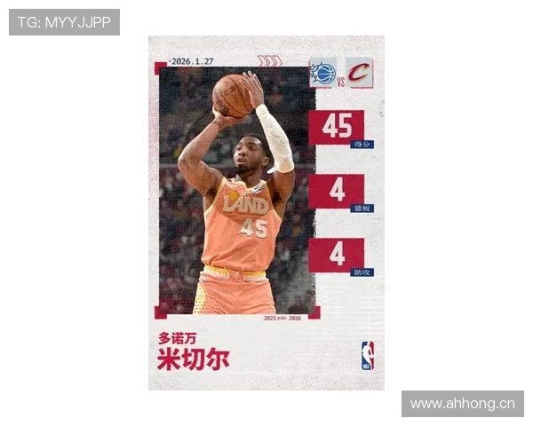 多诺万·米切尔突破效率提升明显，核心作用超越队内锋线对手